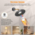 SCOPOW 2 Packs E26 Rechargeable Light Bulbs, Remote Control Timer, 350LM Magnetically Battery Operated, 2 Pack