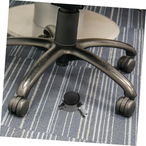 4pcs MAGICLULU Heavy Duty Pu Caster Wheels with Brakes Replacement Wheels for Cart and Furniture Quiet Rolling Design