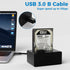 3.0 4 3.0 USB C to B Cable FT, USB-C-Male to USB B-Male Cable, Gold-Plated Connectors, Compatible with Docking Station