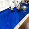 WESTICK Blue Mirror Sticker Sheet - Self Adhesive Peel and Stick Wallpaper for Kitchen Cabinets and Countertops