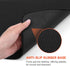Black Gaming Mouse Pad - Large 31.5 x 11.8 in Computer Pad with Anti-Slip Rubber Base and Stitched Edges