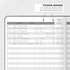 Clever Fox Check Register Book - Deluxe Transaction Register, Accounting Ledger Book for Personal and Work Use
