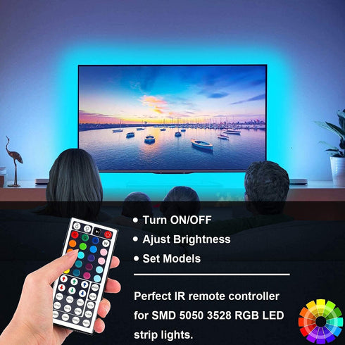 SUPERNIGHT 44 5050 2835 3528 Keys RGB LED Light Strip Wireless Remote Controller Led Light Remote Replacement for SMD
