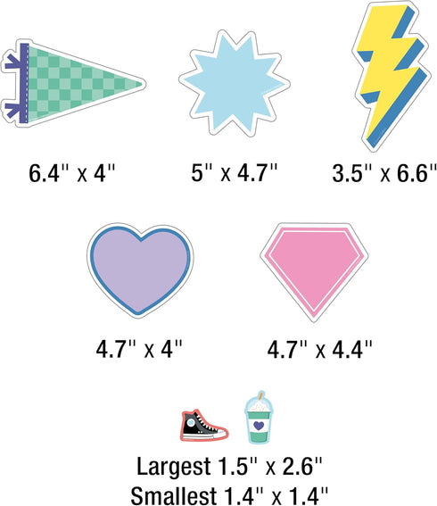 Carson Dellosa We Stick Together 79-Piece Motivational Bulletin Board Set with Colorful Accents for Classroom