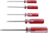Kyuionty 5Pcs Triangle Head Screwdriver Set Magnetic Screwdriver 1.8mm, 2.0mm, 2.3mm, 2.7mm, 4.2mm,