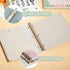 Janlaugh 4 Pack Aesthetic 3 Ring Binder 1 Inch with 8 Tab Dividers, Pocket, 2 Pcs Blank Stickers for School, Office, or
