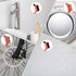 JJUNW 8Pcs Set, Set Nylon Cleaning Brushes, Steel Wool Brush, Crevice Cleaning Brushes Wire Brush Detailing Brushing