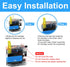 LCL Compatible Ink Cartridge Replacement for Brother LC209 LC205 LC209BK XXL Super High Yield for MFC-J5520DW J5620DW