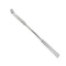 Stainless Steel Double Ended Micro Lab Spatula Sampler, Square & Round Angled End - Chattaway Style (6")