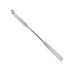 Stainless Steel Double Ended Micro Lab Spatula Sampler, Square & Round Angled End - Chattaway Style (6")