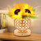 Birthday Gifts for Women,Sunflower Flower Touch Lamp,Rechargeable Cordless 3-Colour Dimming Night Light