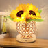 Birthday Gifts for Women,Sunflower Flower Touch Lamp,Rechargeable Cordless 3-Colour Dimming Night Light