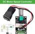 4PCS DC PWM Motor Speed Controller, Adjustable 6V 12V 24V 28V 3A 80W with Reversible Switch