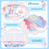 Kosiz 12 Pieces Cute Unicorn Pocket Folders, Kawaii Homework Folders for Girls, Back to School Gift, Classroom Teacher