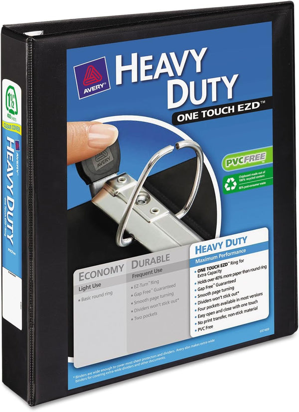 Avery EZD Heavy-Duty Reference View Binders