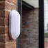 10W 120V 90% 50000 GLOGLOW LED Wall Sconce PVC Weatherproof Outdoor Bathroom Balcony Light Fixture Energy Savings Hour