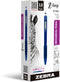 Zebra Pen Z-Grip Mechanical Pencil, 0.7mm HB #2 Graphite, Navy Blue Opaque Barrel, 12-Pack