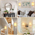 3 Set Plug in Wall Sconce, Colors Wall Sconces of Two, Industrial Plug in Wall Light, Wall Sconce Lighting On/Off