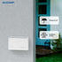 ELEGRP Horizontal Outdoor Cover for Duplex Receptacles, Weatherproof Wall Plate, 1-Gang, White