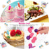 Teenitor Cupcake Pipettes, 60Pcs 4ml Plastic Dropper Squeeze for Alcohol Infuser, Mini Flavor Liquor Infuser