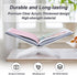 Crikele Acrylic Book Stand Holder - Coffee Table Book Stand,Open Cookbook Acrylic Book Display Stand,Magazines Clear