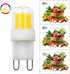 ZHENMING G9 LED Light Bulbs, Dimmable 4W Equivalent 40W Halogen, Daylight White 6000K, Pack of 4