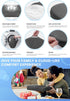 Generic Memory Foam seat Cushion, ergonomically Designed Orthopedic Coccyx Pillow, relieves Coccyx Pain, Hemorrhoids