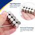 220 Pcs Small Neodymium Magnets, 2mm Rare Earth Heavy Duty Magnets for Whiteboard DIY Building Craft, Office Magnets
