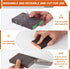 INBOF 12 Pack 60/80/120/220 Sanding Block, Grit Sanding Sponge, Washable and Reusable Sandpaper Block, Sandpaper