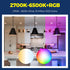 Bulbs 100W 1350LM 11W Bulb A19 E26 2.4G Bulb, 1PC Lightinginside Smart Light Equiv., Smart Works with Alexa/Google