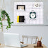 4 Pcs Pegboard Shelves Wall Organizer, Steel Tray Pegboard Accessories for Craft Garage Kitchen