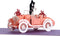 CUTE POPUP Enchanting 3D Wedding Car Card - Premium Handmade Gift - Captivating Pop Up Couple Design