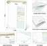To Do List Pad, 52 Sheets Undated Daily Planner Notebook for Work, Suitable for Office, Home, School - Nature