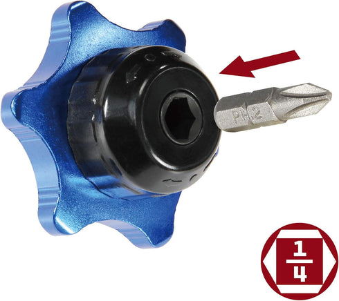 Powerbuilt 3/8 Inch Drive Palm Ratchet Handle, Finger Ratchet, Stubby Thumb Ratchet 2-in-1