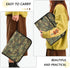 Camouflage Military Army Expanding File Folder, Camo Woodland, A4 Letter Size, Portable Paper Document Organizer