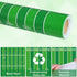 Football Bulletin Board Paper Roll, Fade Resistant Green Field Background, Classroom Decoration Poster for Arts Crafts
