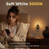 2 Pack 3000K 0-100LM L LOHAS LED Night Lights Plug into Wall, Plug in Night Lights with Light Sensor, Soft White