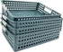 DLUCKY 4Pcs Classroom Organization and Storage Paper Tray Holds 4A Paper, Trays