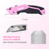 TOPLINE Retractable Pink Utility Knife, 18-Piece SK5 Blades and Dispenser Included (1 PACK, PINK)