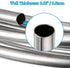 Vigorous 1/4" x 10Ft Stainless Steel Tubing Coil, Welded 304 Stainless Steel Tubing