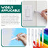 Touch Up Paint Pens 2 in 1 Pack, Refillable Brush Pen & Empty Oil Pen for Touch Up Wall Cabinets Furniture Wood (3 ml,