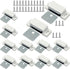 Jersvimc 12Pcs Cabinet Door Magnets Catch Magnetic Door Catch, Magnetic Shutter Hardware Drawer