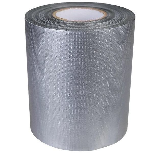 Heavy Duty 4 Inch Multi-Purpose Duct Tape, Super Strong Waterproof for Crafts & Home Improvement, 65 ft, Silver
