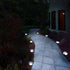 16.8ft (Set 8) Paw Print Solar Lights - Dog Cats Animal Solar String Lights of Outdoor Waterproof, Cat Puppy Animal