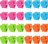 VNDUEEY 24 Pcs Magnetic Clips, Heavy Duty Metal Clips for Whiteboard, Fridge, Locker, Photo Displays