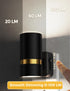 5000K, Dimmable 0-100LM, 2 Pack L LOHAS LED Night Lights Plug into Wall, Dusk to Dawn, Daylight White Night Light