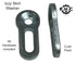 Izzy Skirt Washer/Adjustable Washer/Table Connector/Drawer Front Connector/All Hardware Include Pack of 2 by E.H.C.