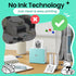 Phomemo Mini Sticker Printer, Mini Printer Sticker Maker Machine M02, Print Pods for Student Name Label, Study Notes,