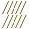 uxcell 60pcs 5/16 x 4 Inch Fully Threaded Rods Carbon Steel All Thread Studs for Furniture Garden Railing