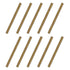 uxcell 60pcs 5/16 x 4 Inch Fully Threaded Rods Carbon Steel All Thread Studs for Furniture Garden Railing